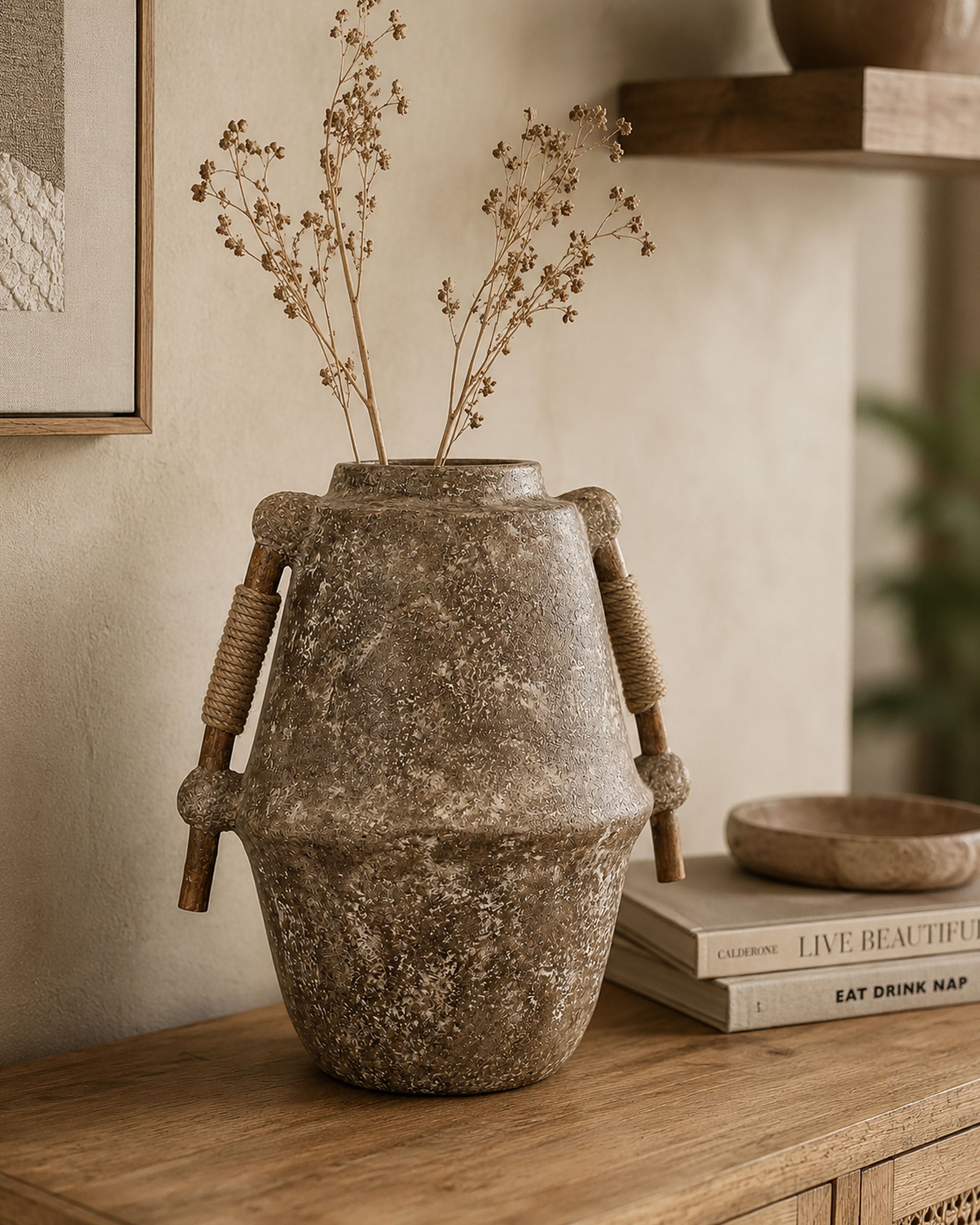 Adobe Timber Vase
