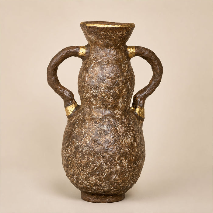 Burnished Amphora Vase