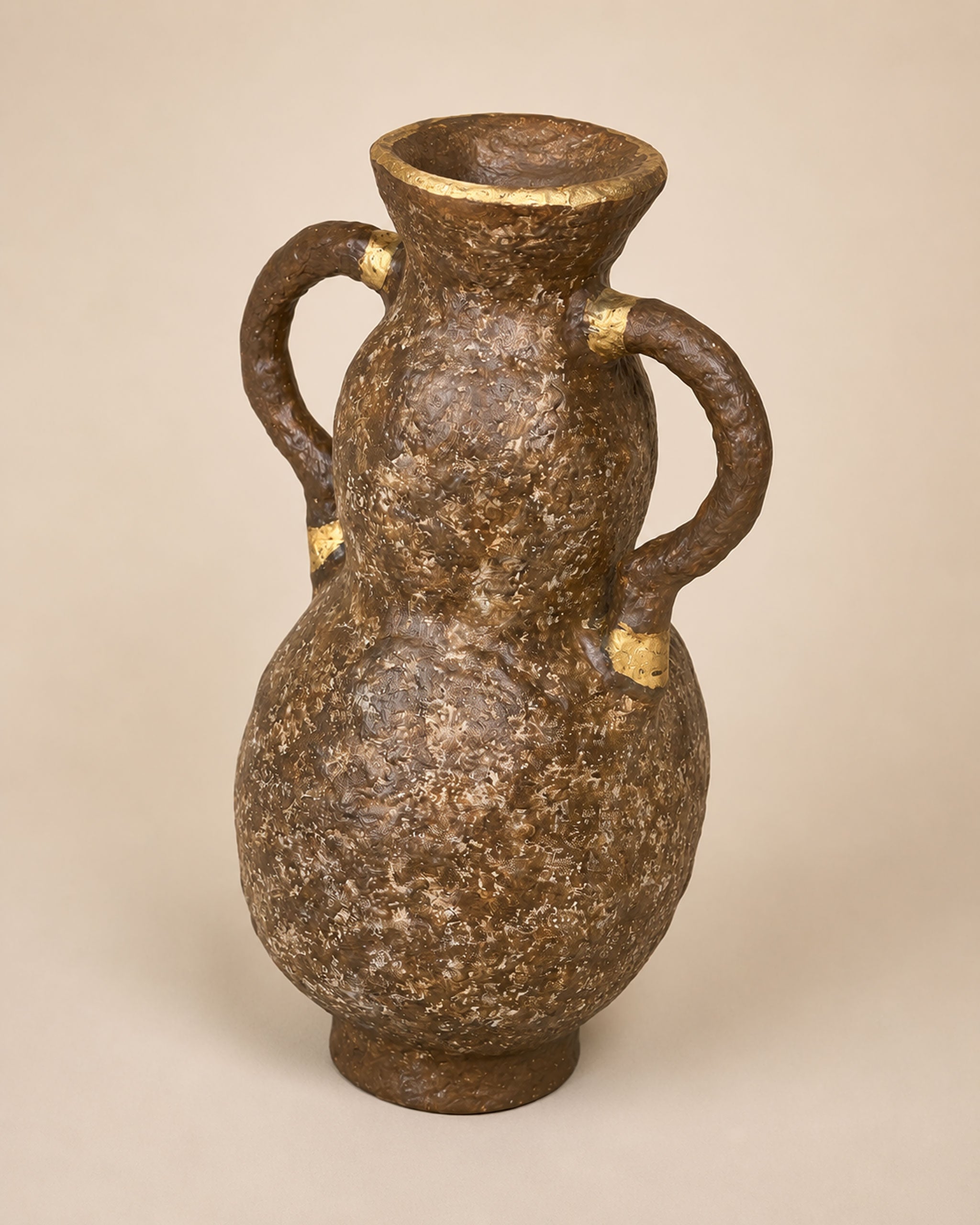 Burnished Amphora Vase