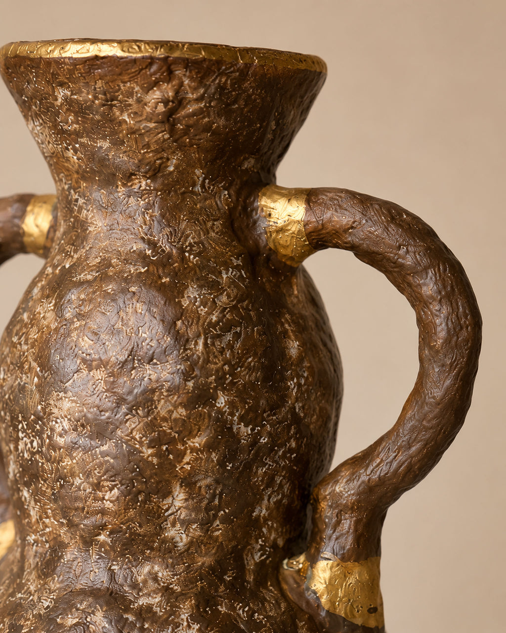 Burnished Amphora Vase