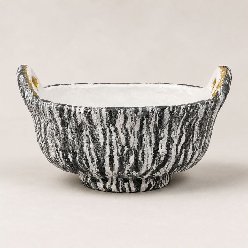 Charcoal Vein Bowl