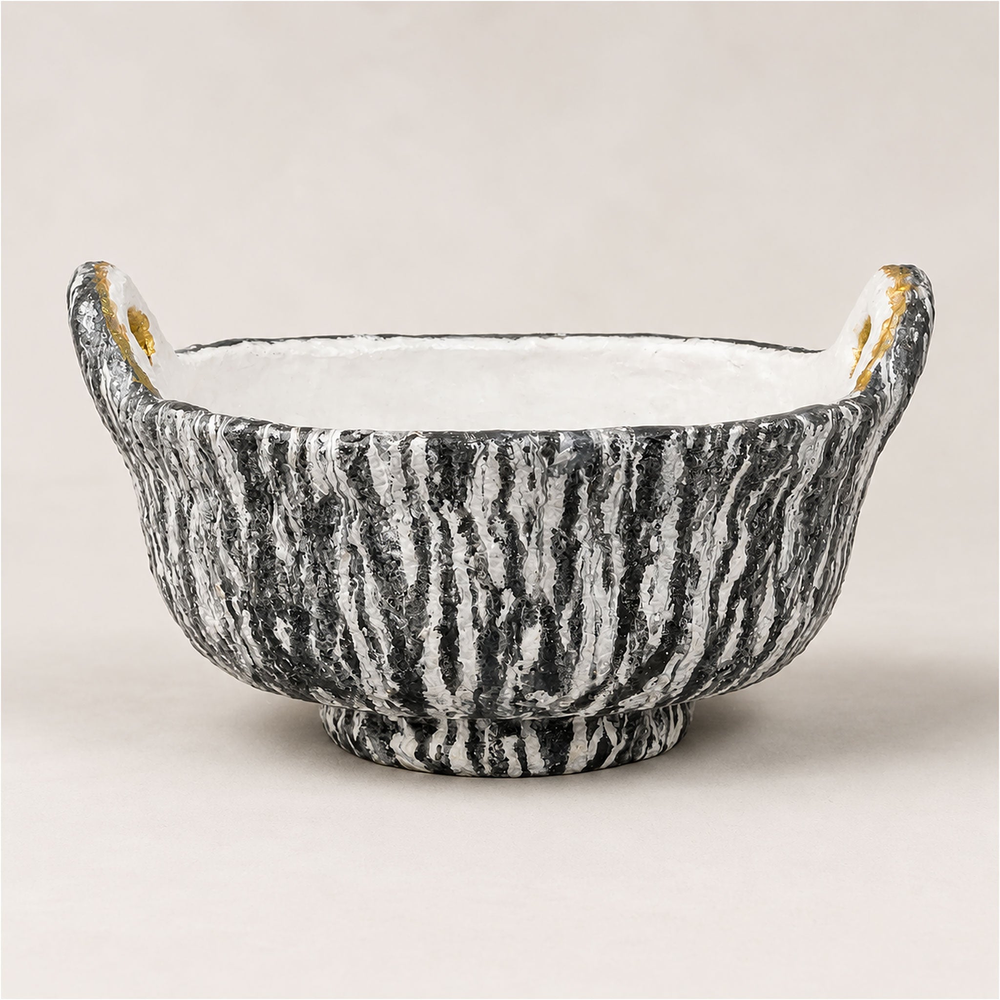 Charcoal Vein Bowl
