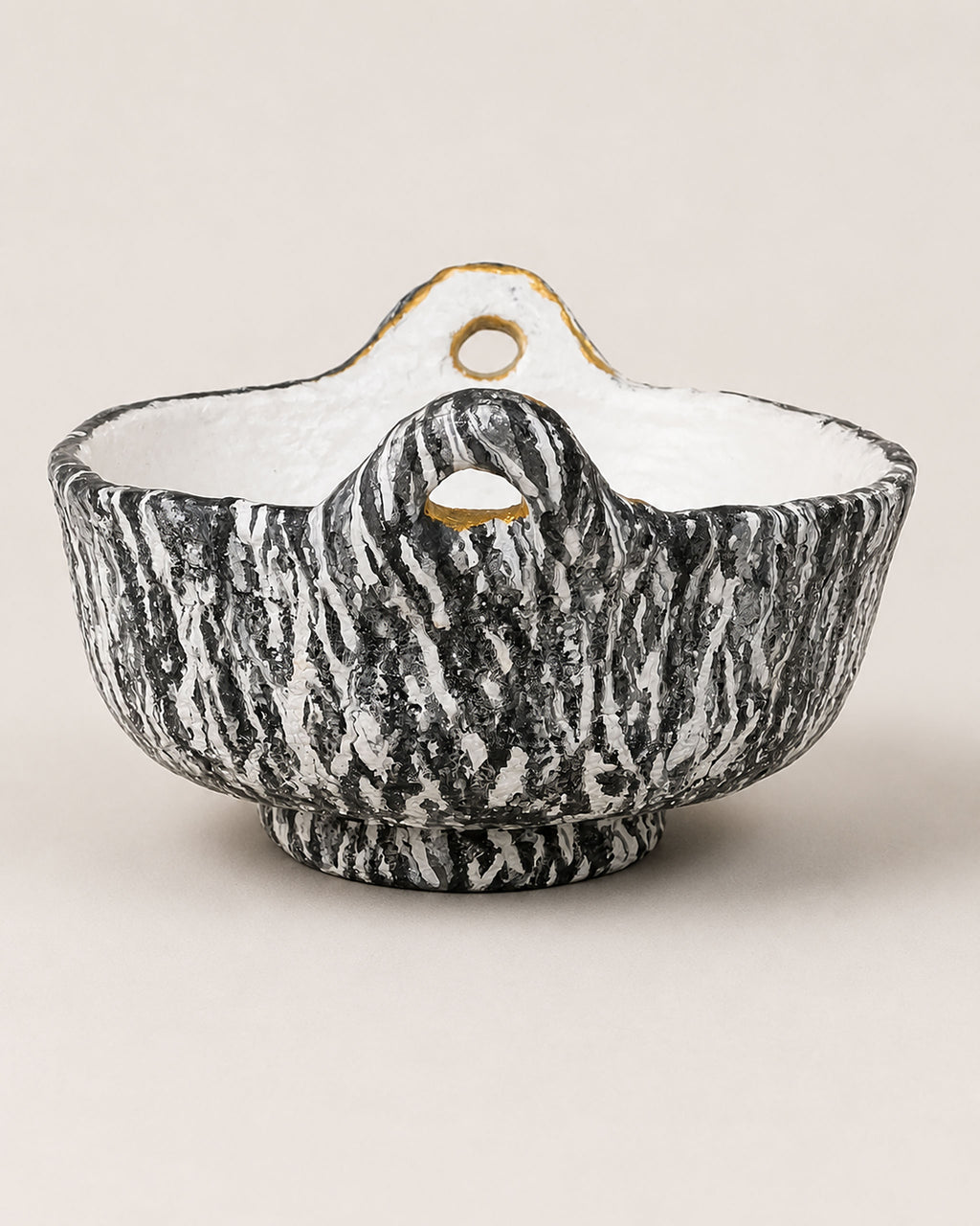 Charcoal Vein Bowl