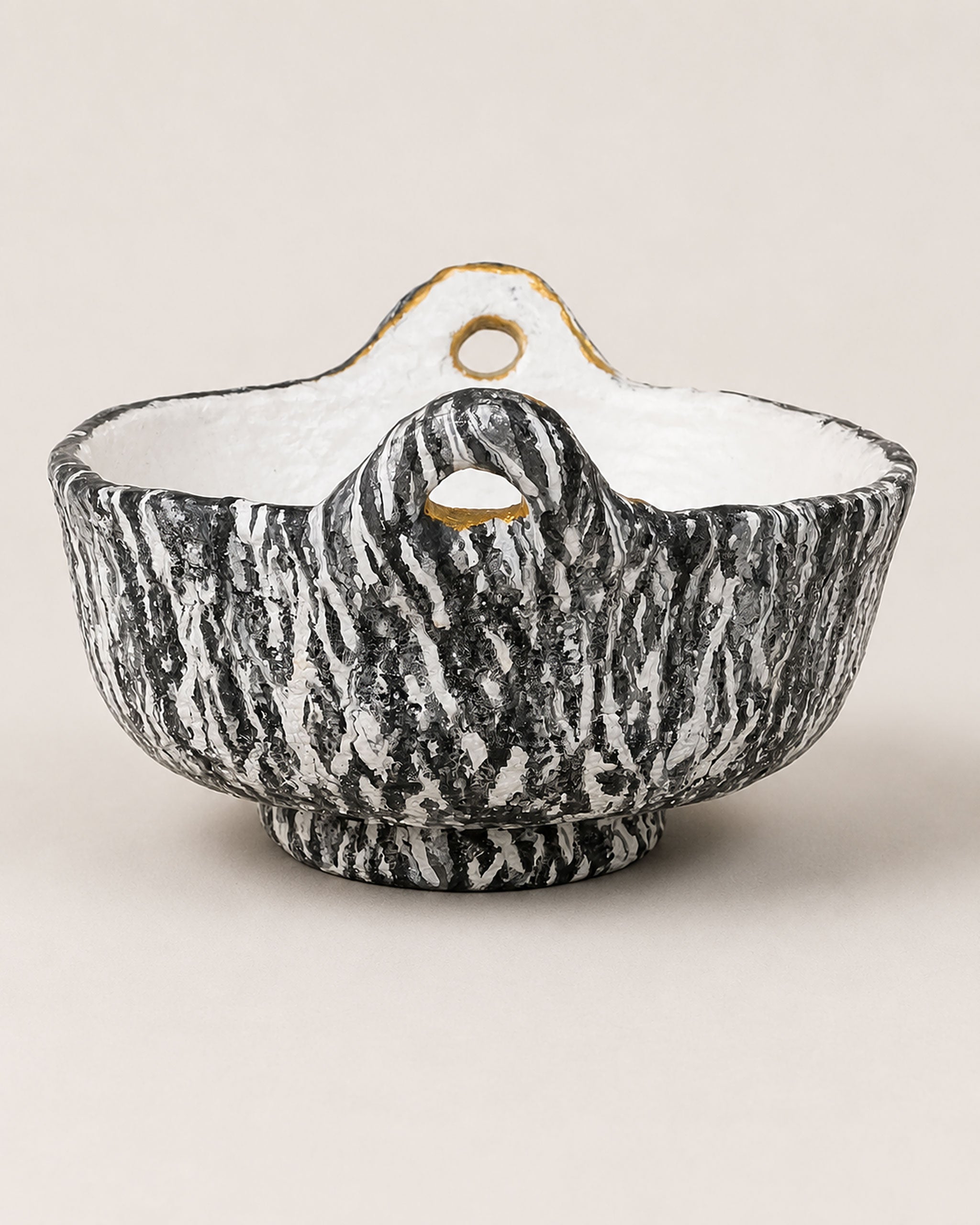 Charcoal Vein Bowl