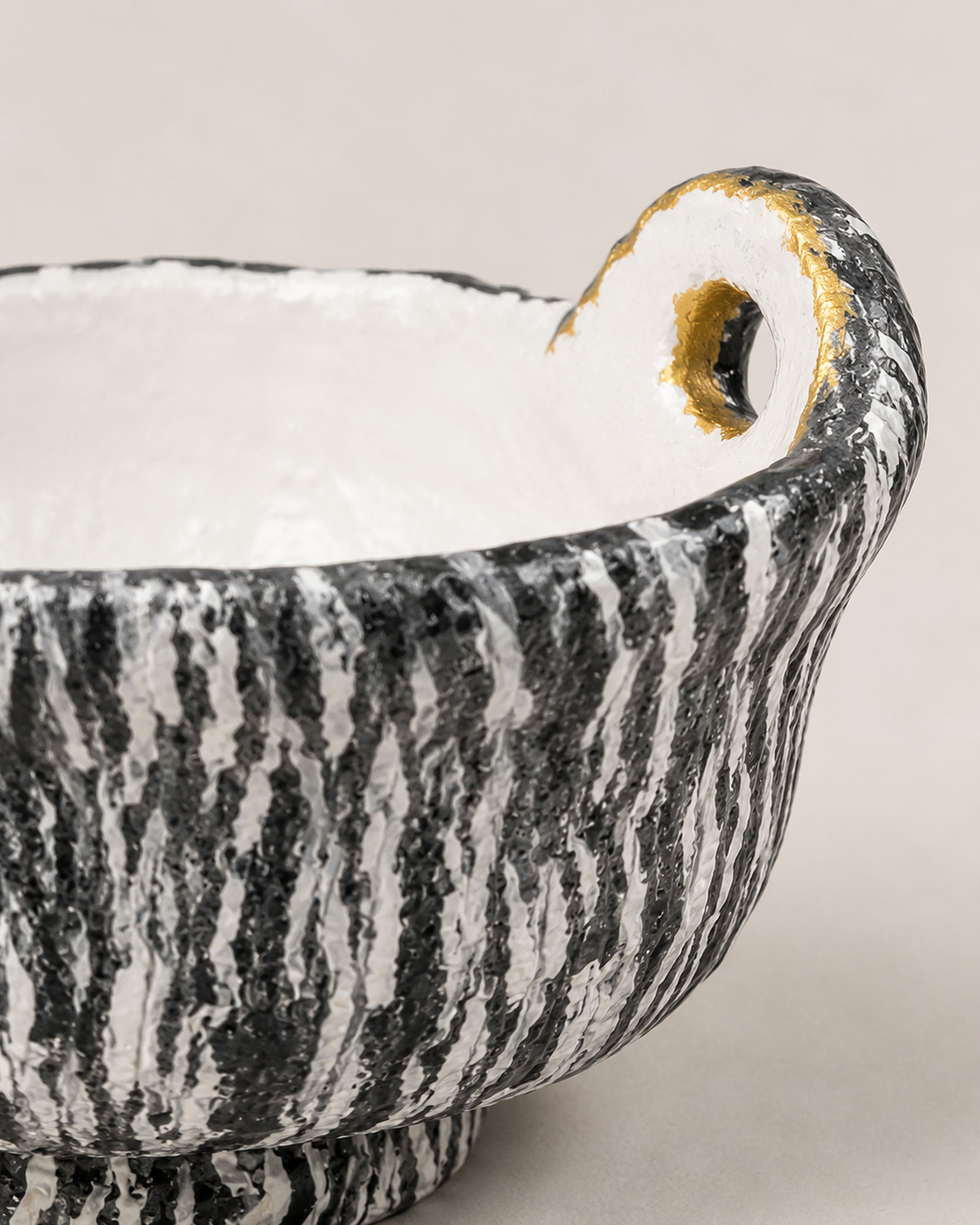 Charcoal Vein Bowl
