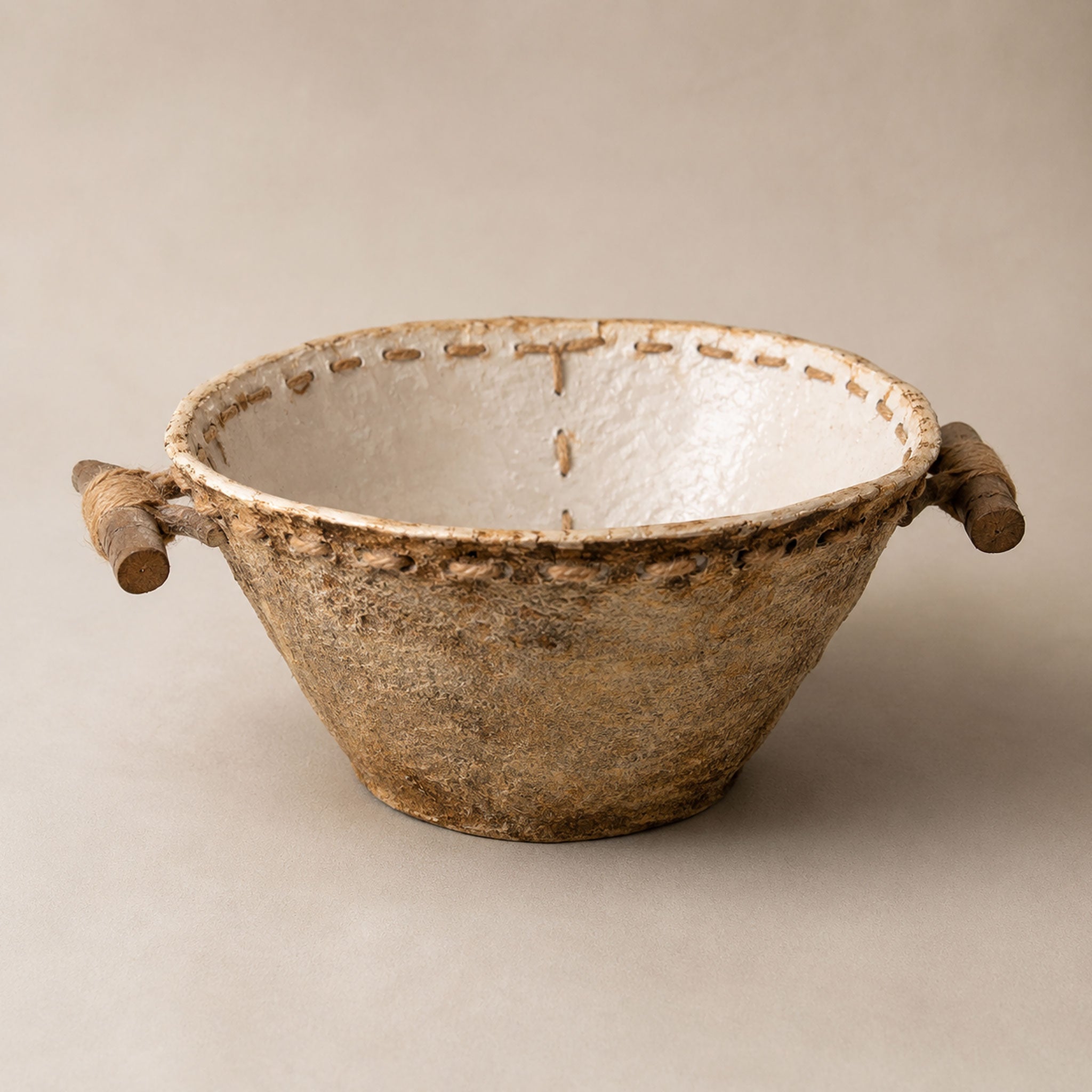 Earthen Stitch Bowl