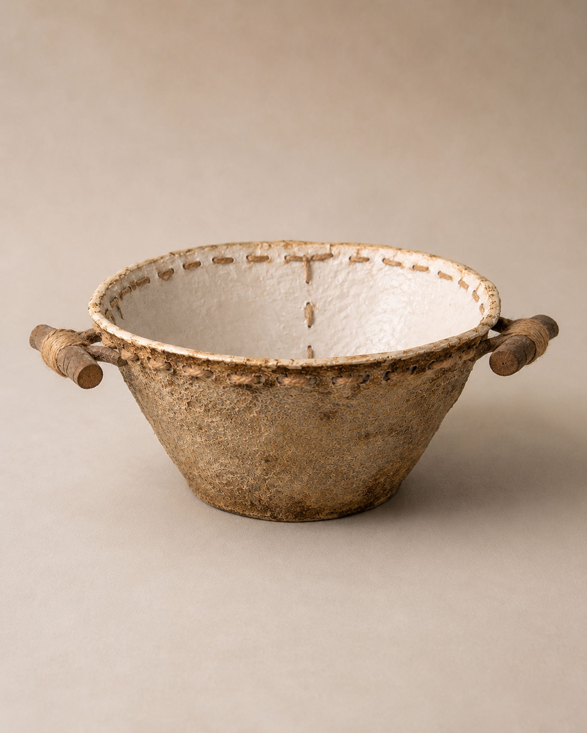 Earthen Stitch Bowl