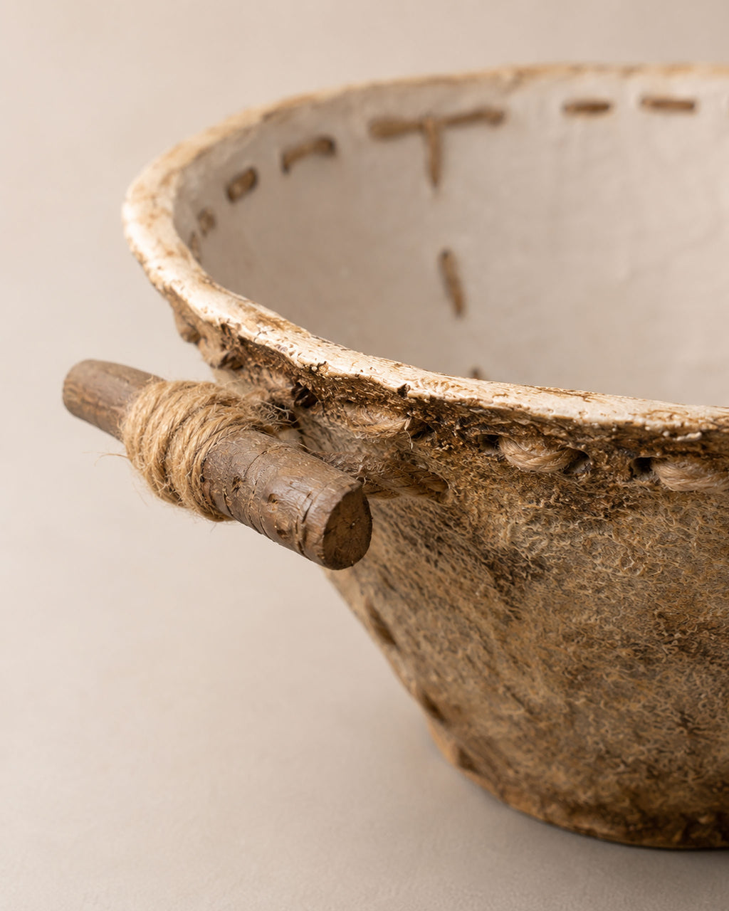 Earthen Stitch Bowl