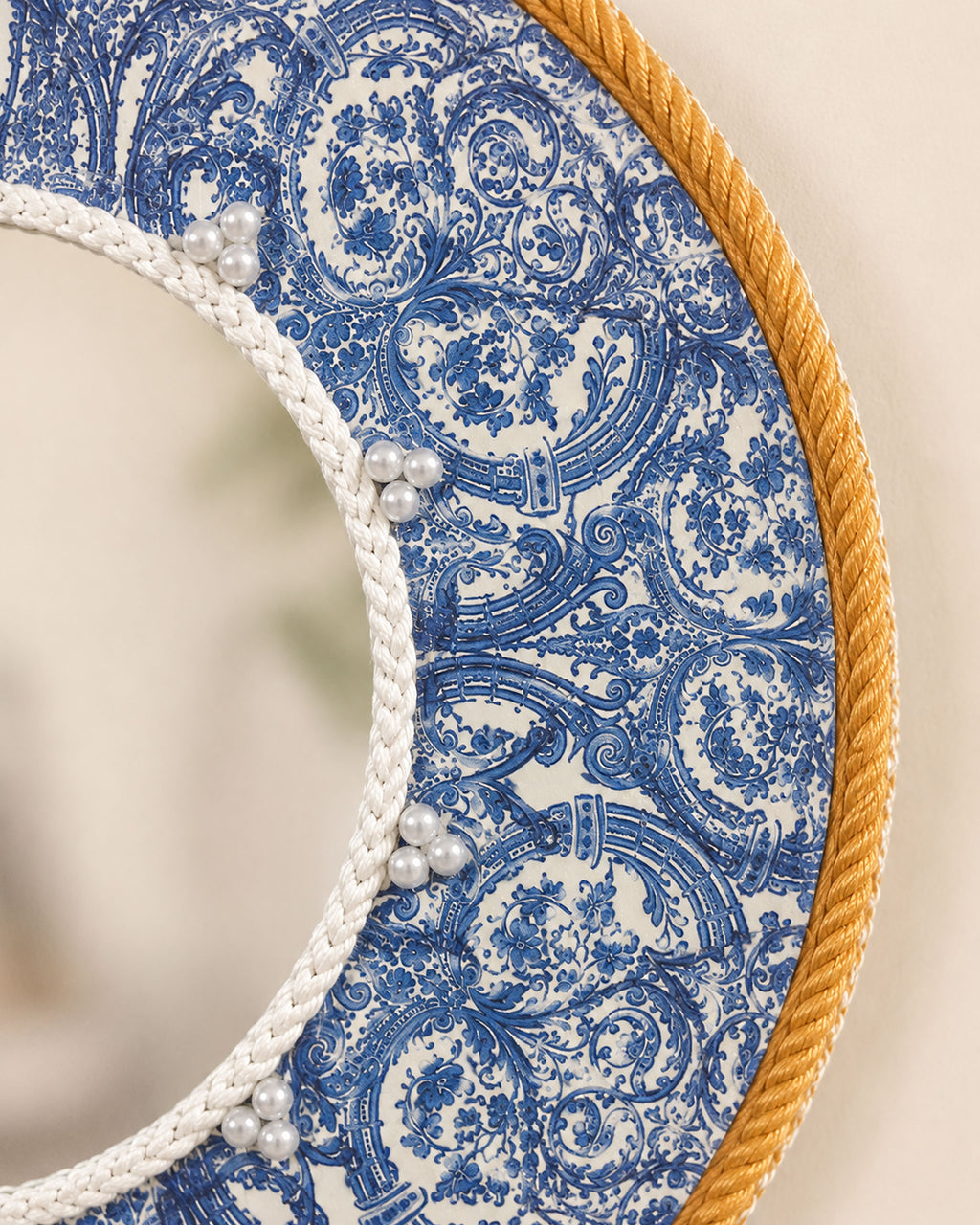 Indigo Heirloom Mirror