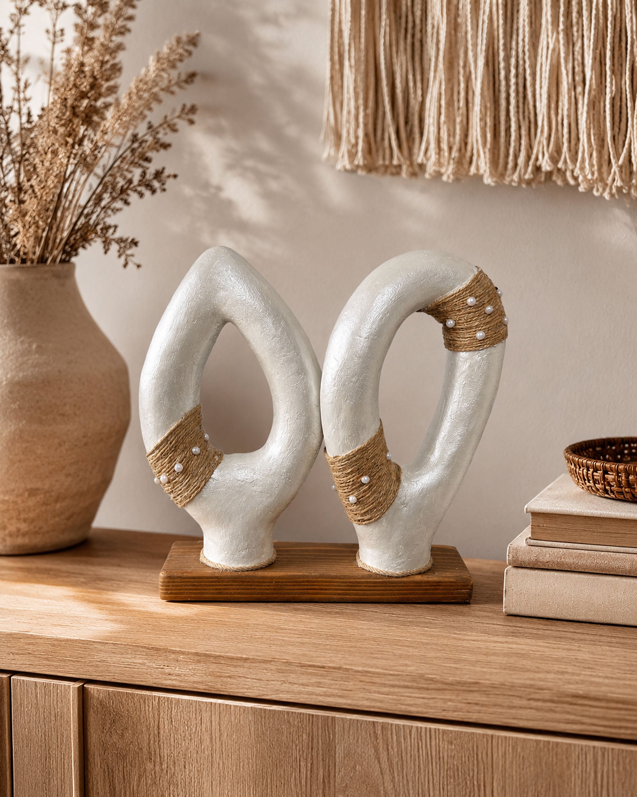 Ivory Jute Loop