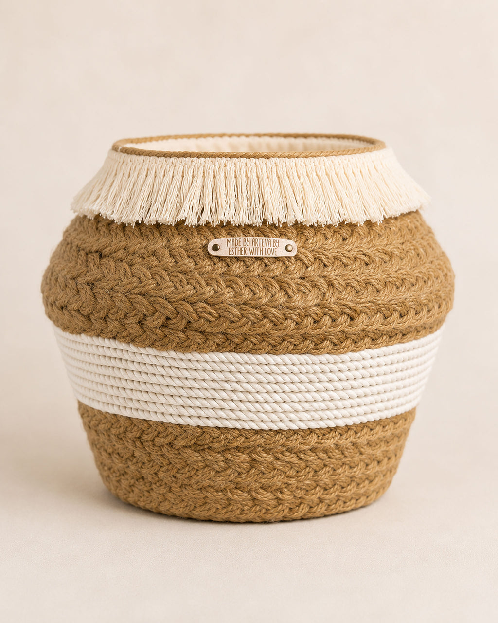 Lacebloom Rope Basket