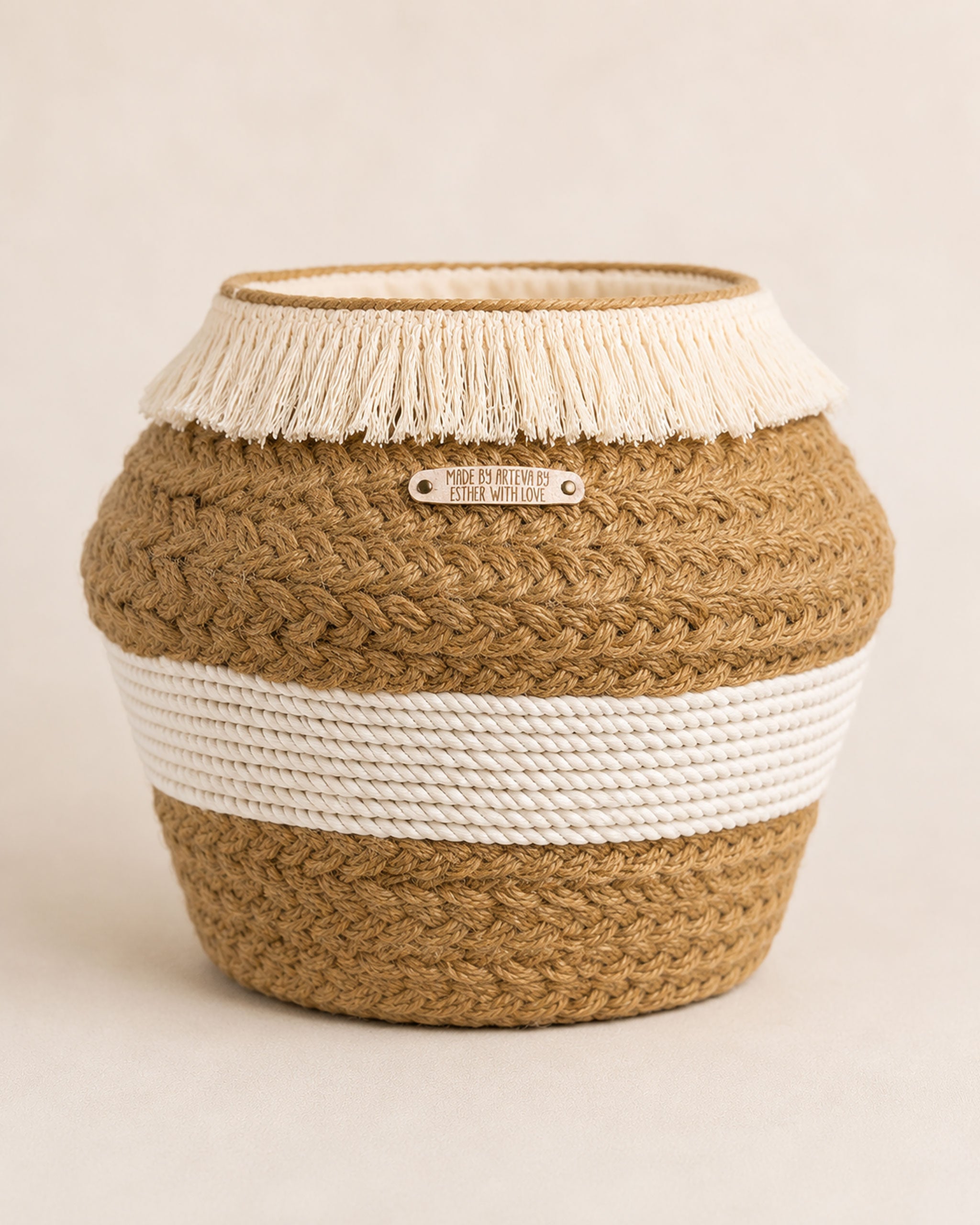 Lacebloom Rope Basket