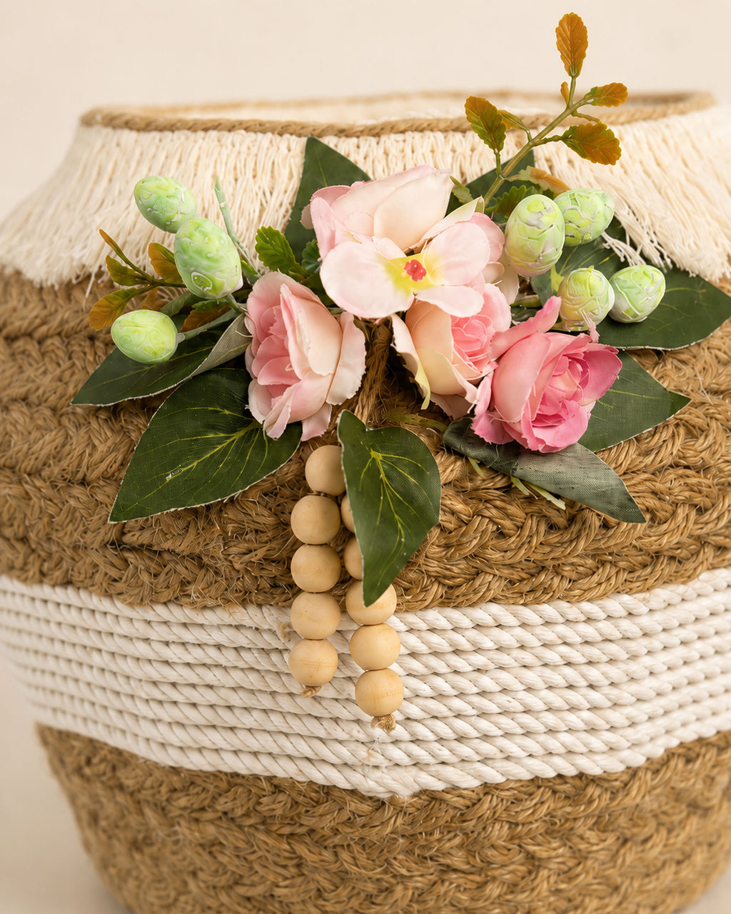 Lacebloom Rope Basket