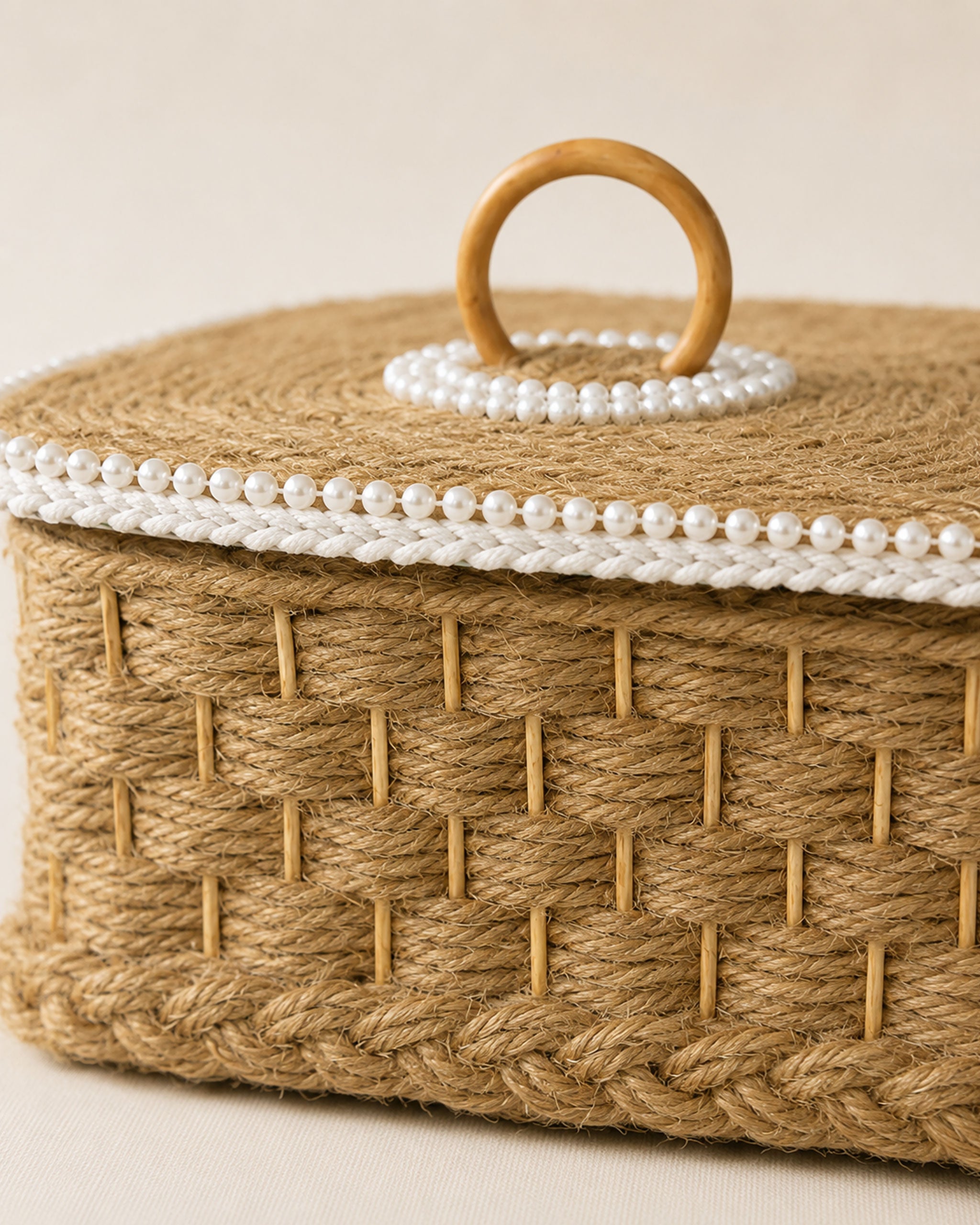 Lattice Pearl Basket