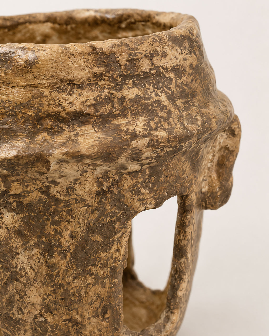 Ochre Atrium Vase