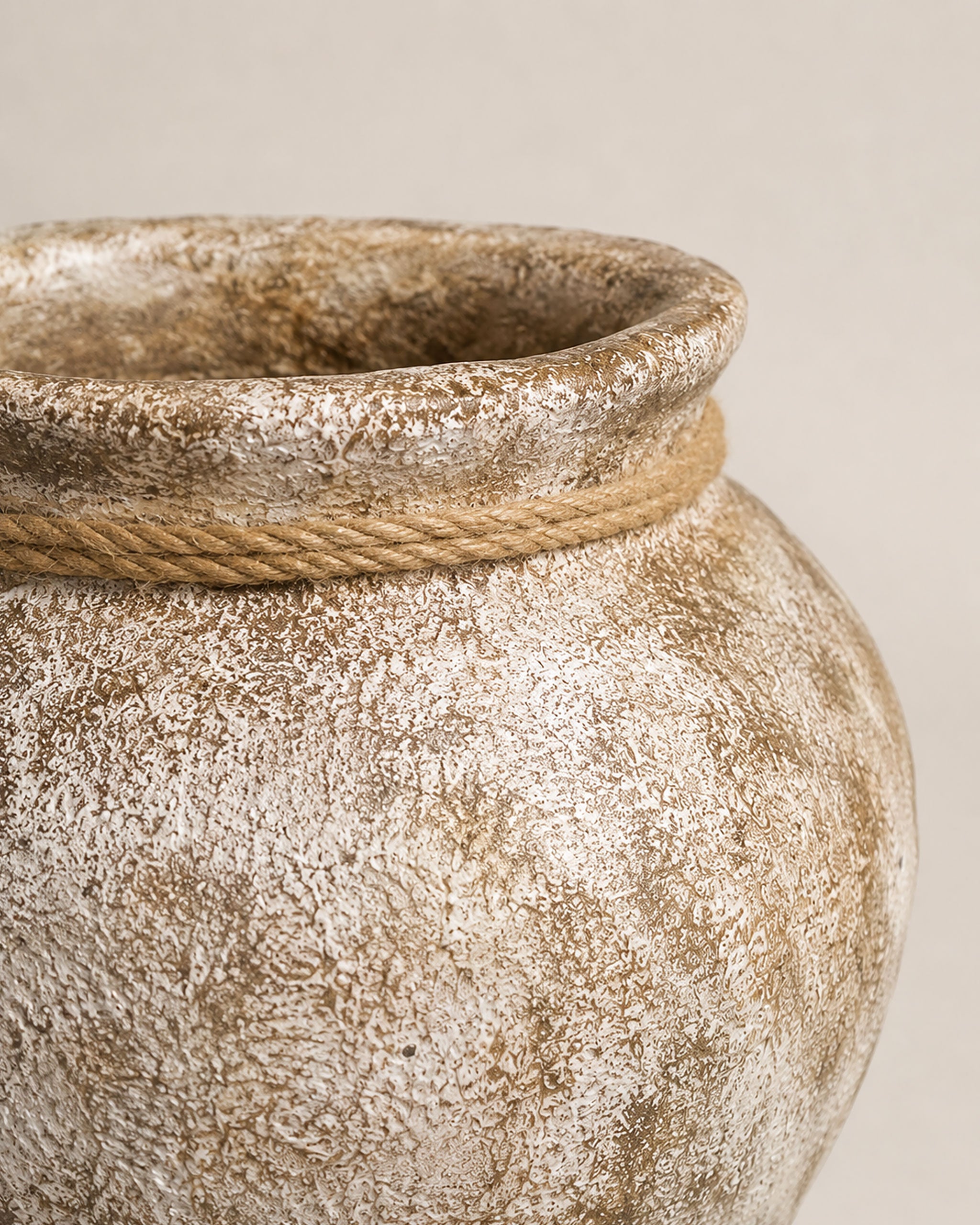 Parchment Cord Vase