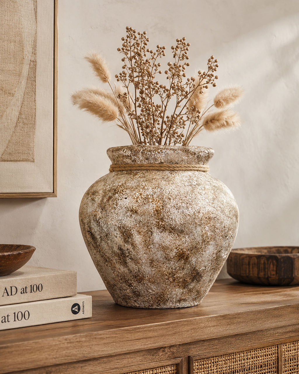 Parchment Cord Vase