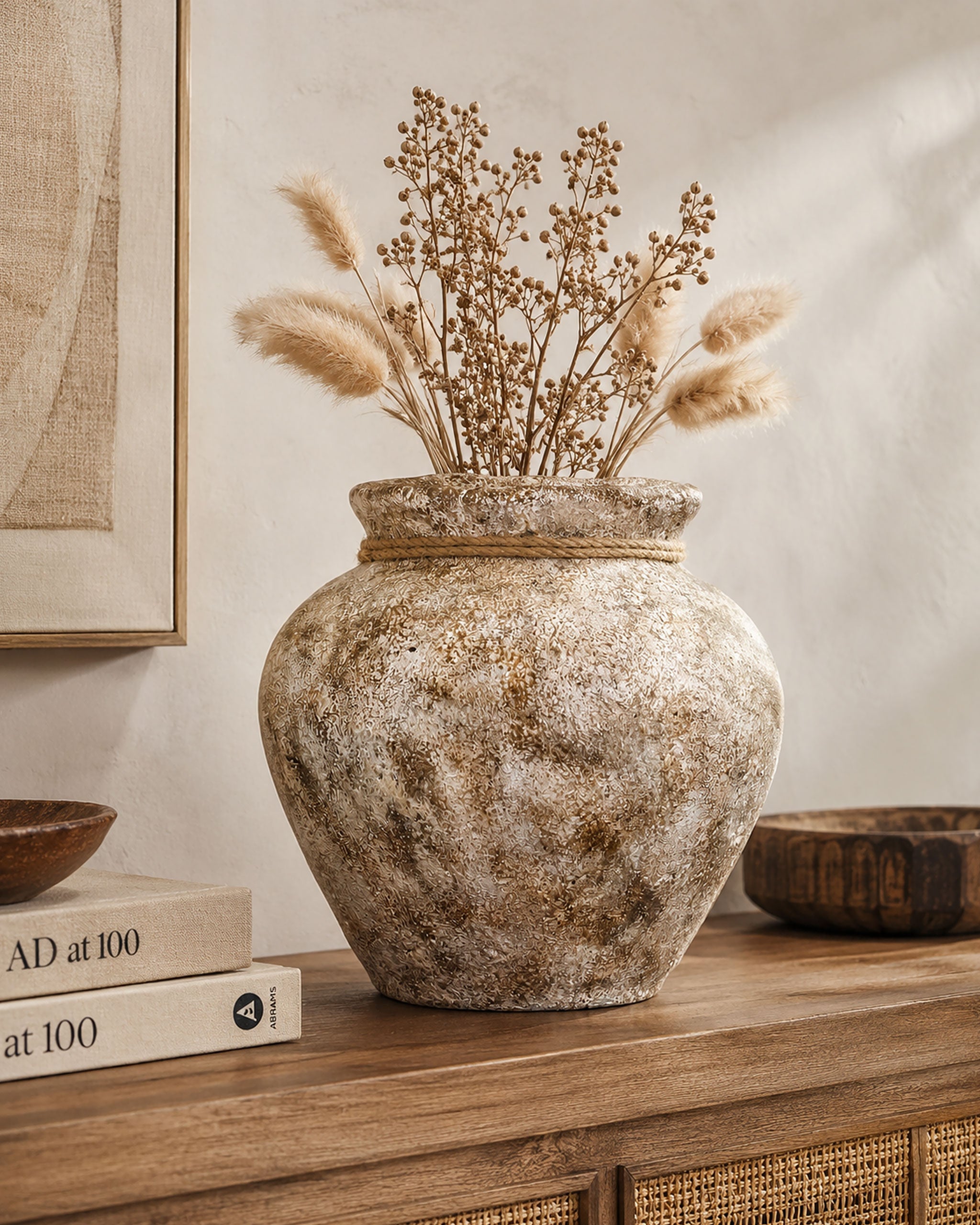 Parchment Cord Vase
