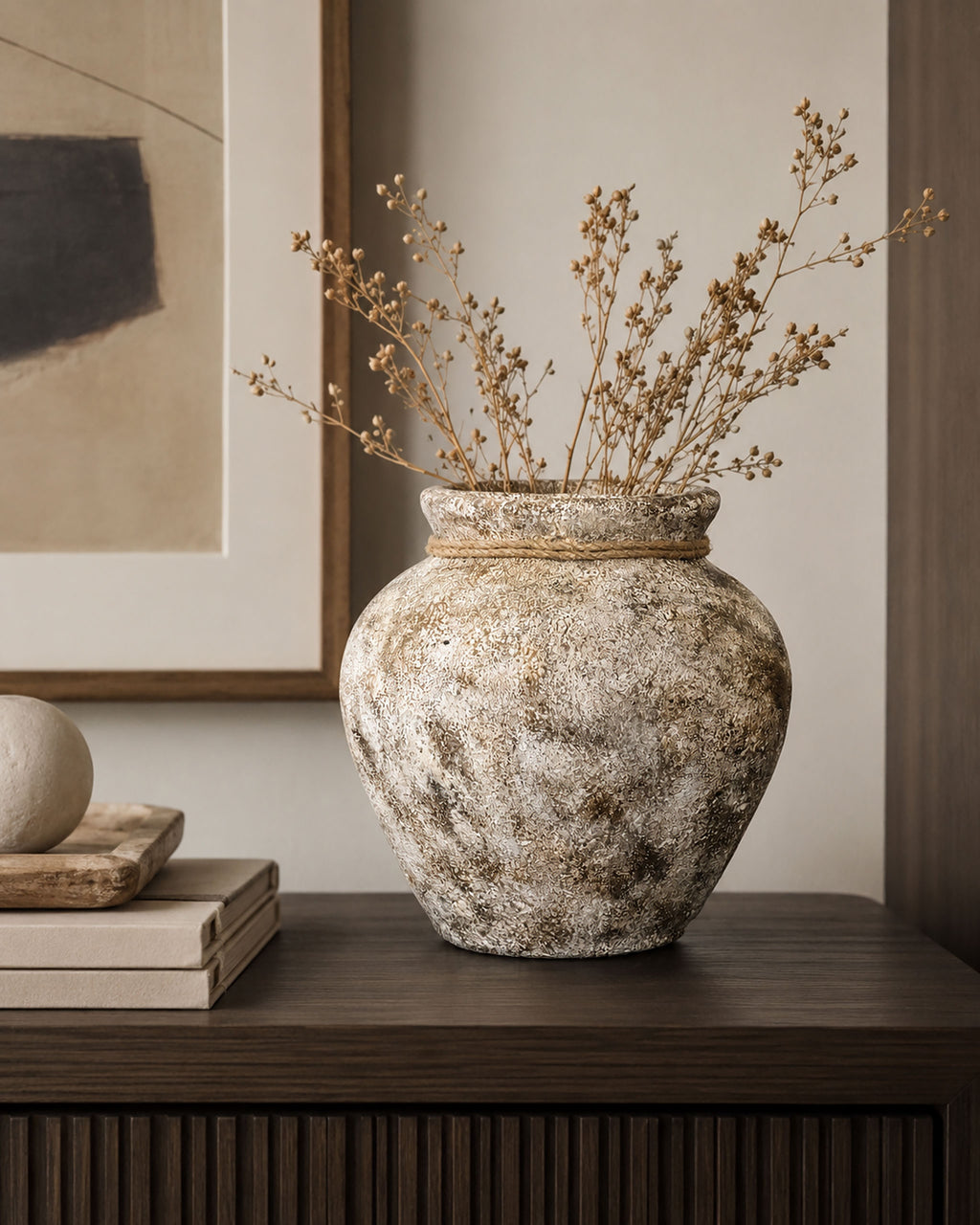 Parchment Cord Vase