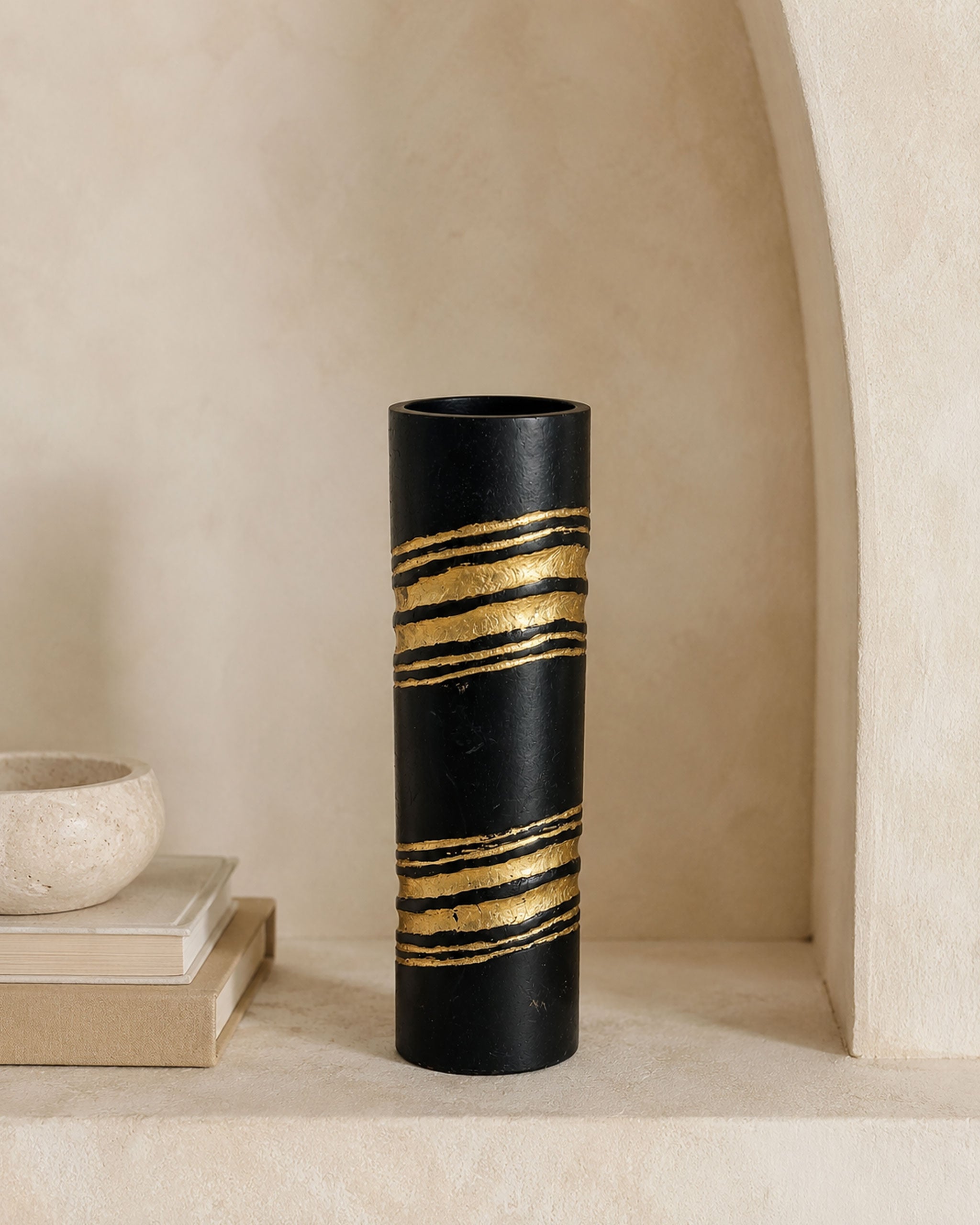 Sable Goldline Vase