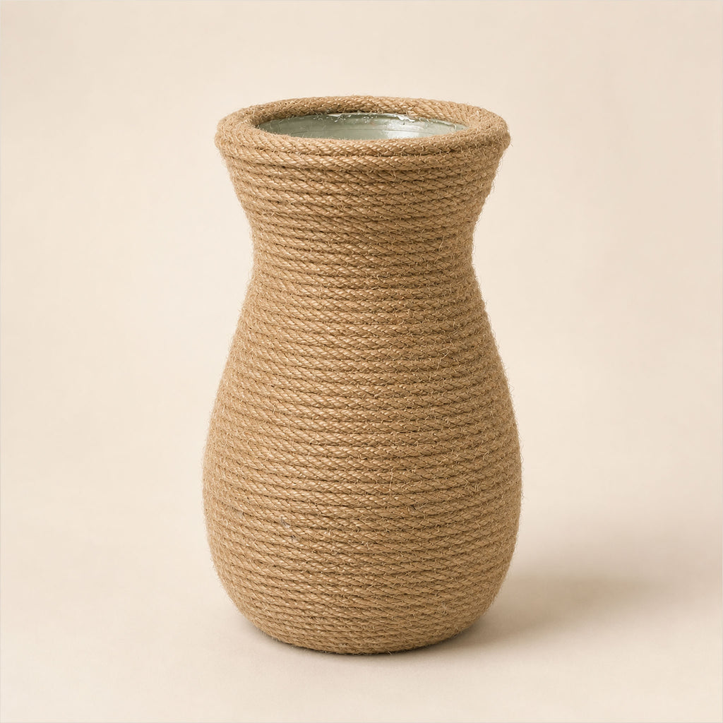 Sandspun Glass Vase
