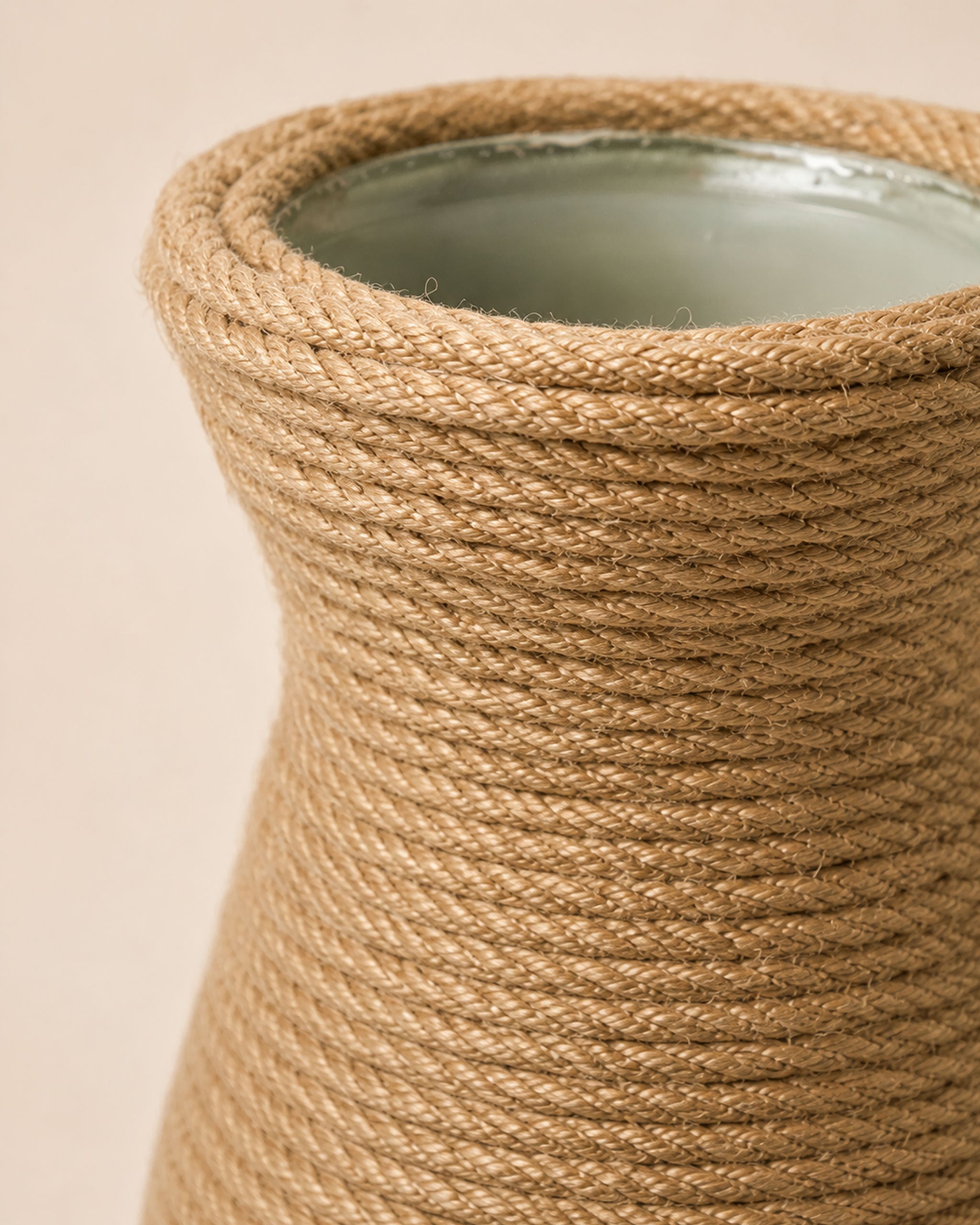 Sandspun Glass Vase