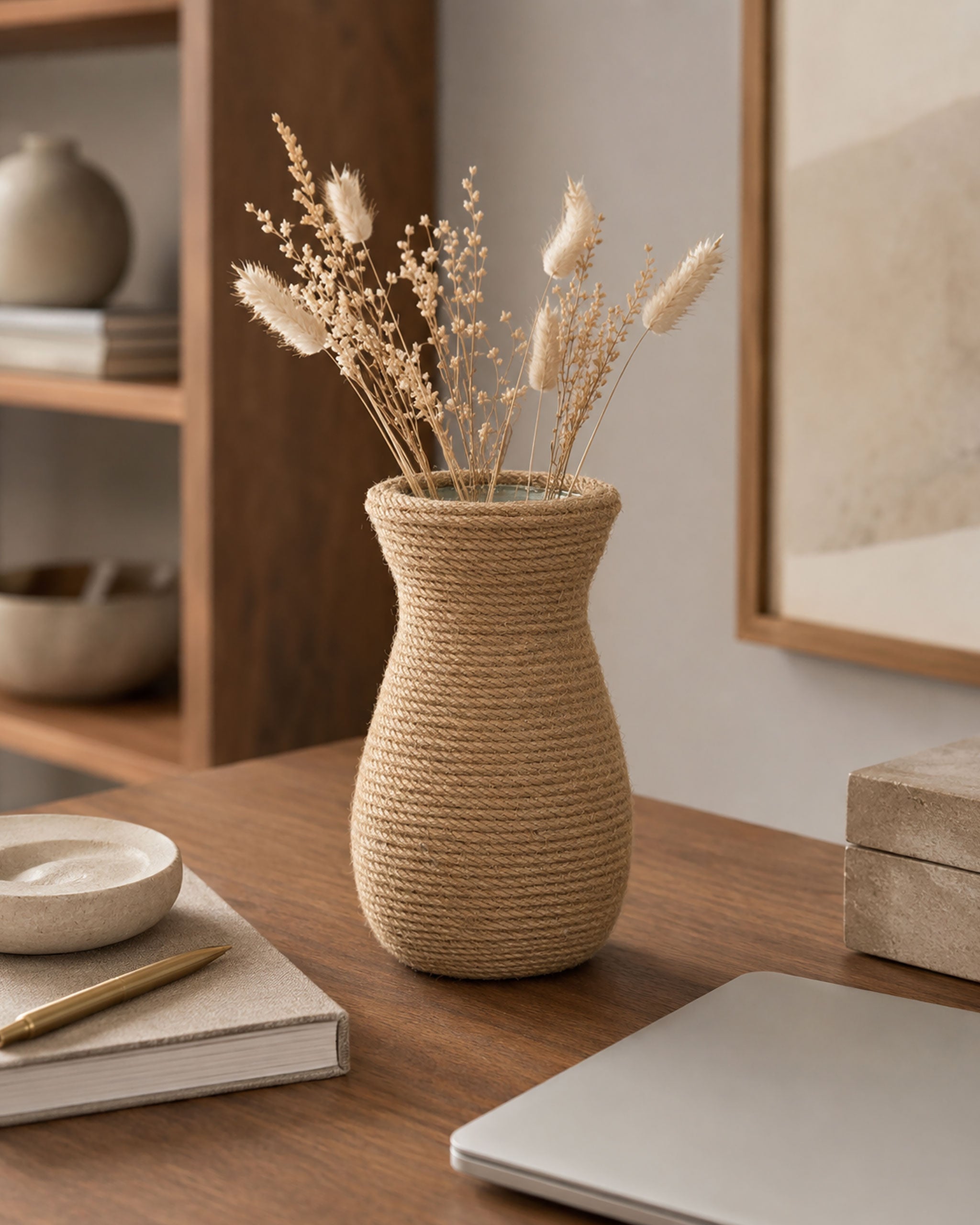 Sandspun Glass Vase