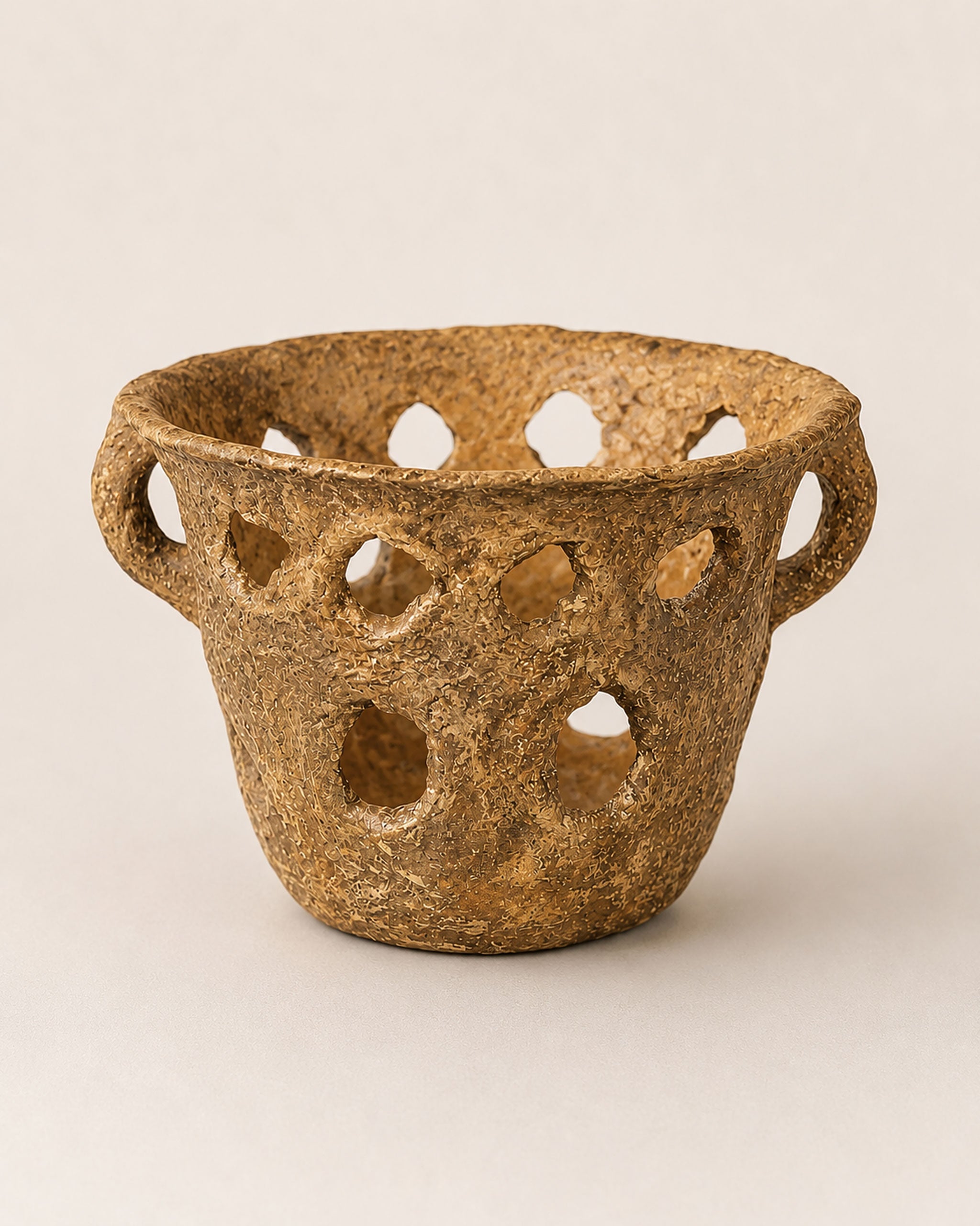 Sienna Openwork Vase