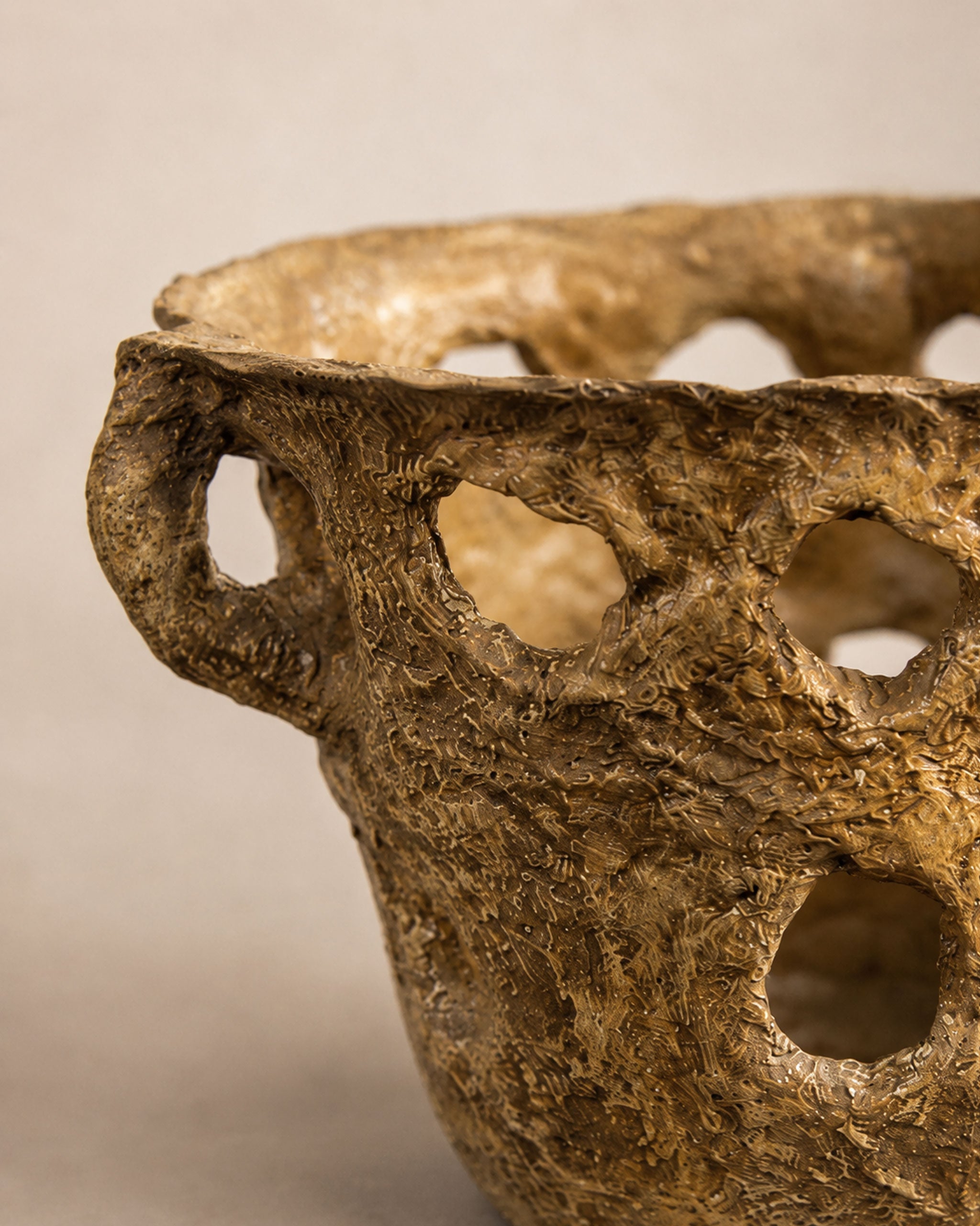 Sienna Openwork Vase