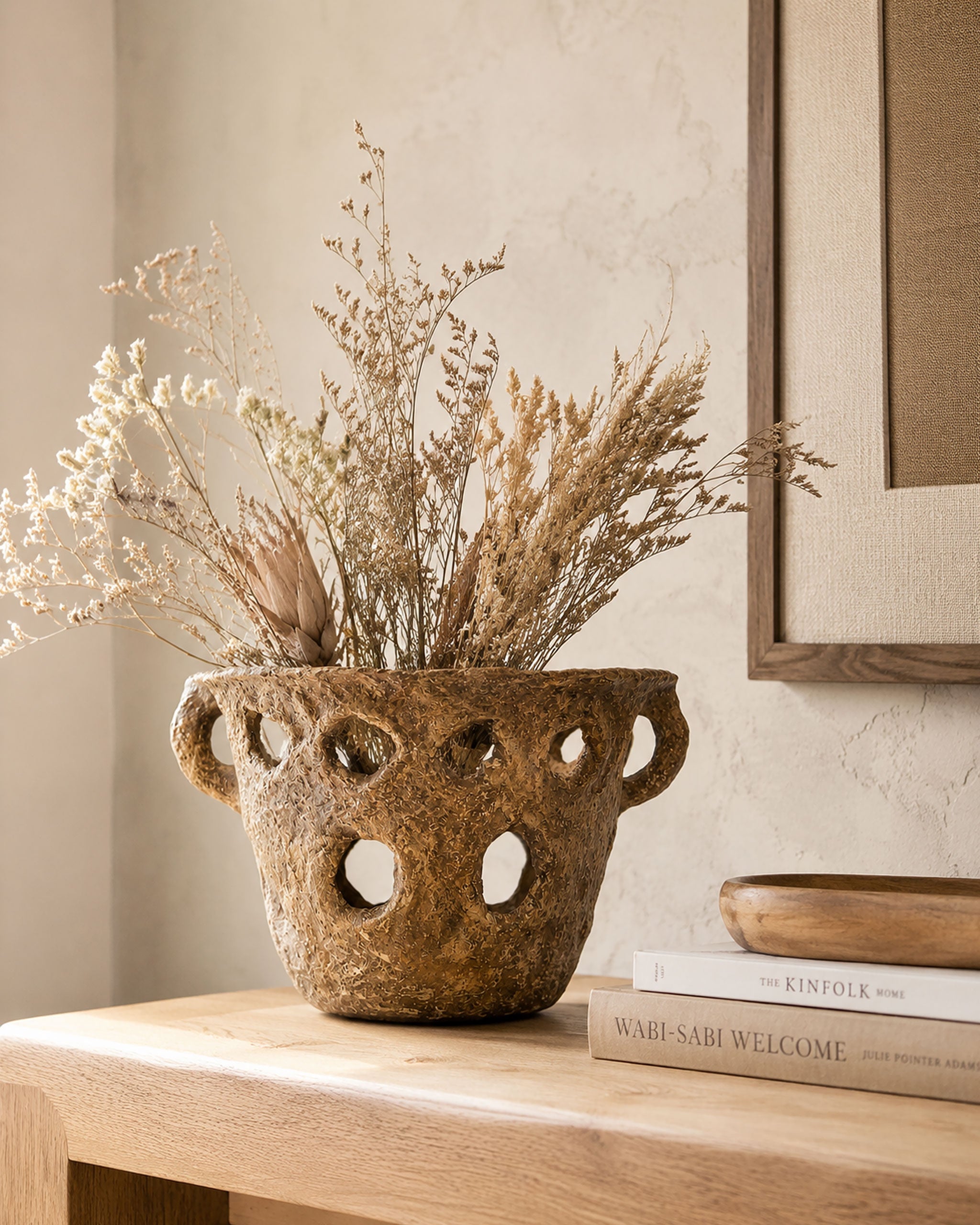 Sienna Openwork Vase