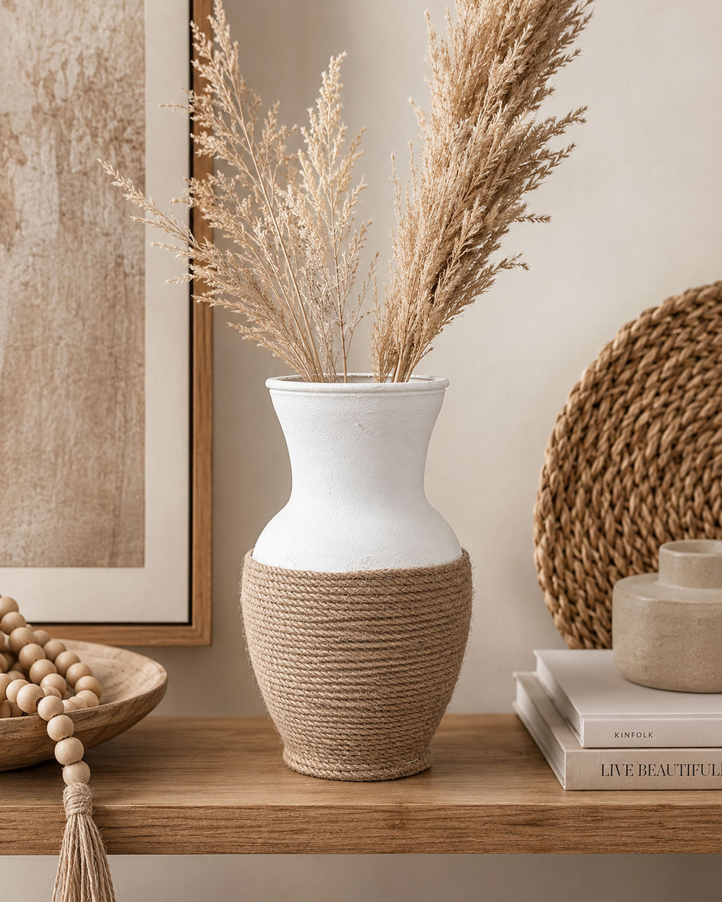 Whitehaven Fiber Vase