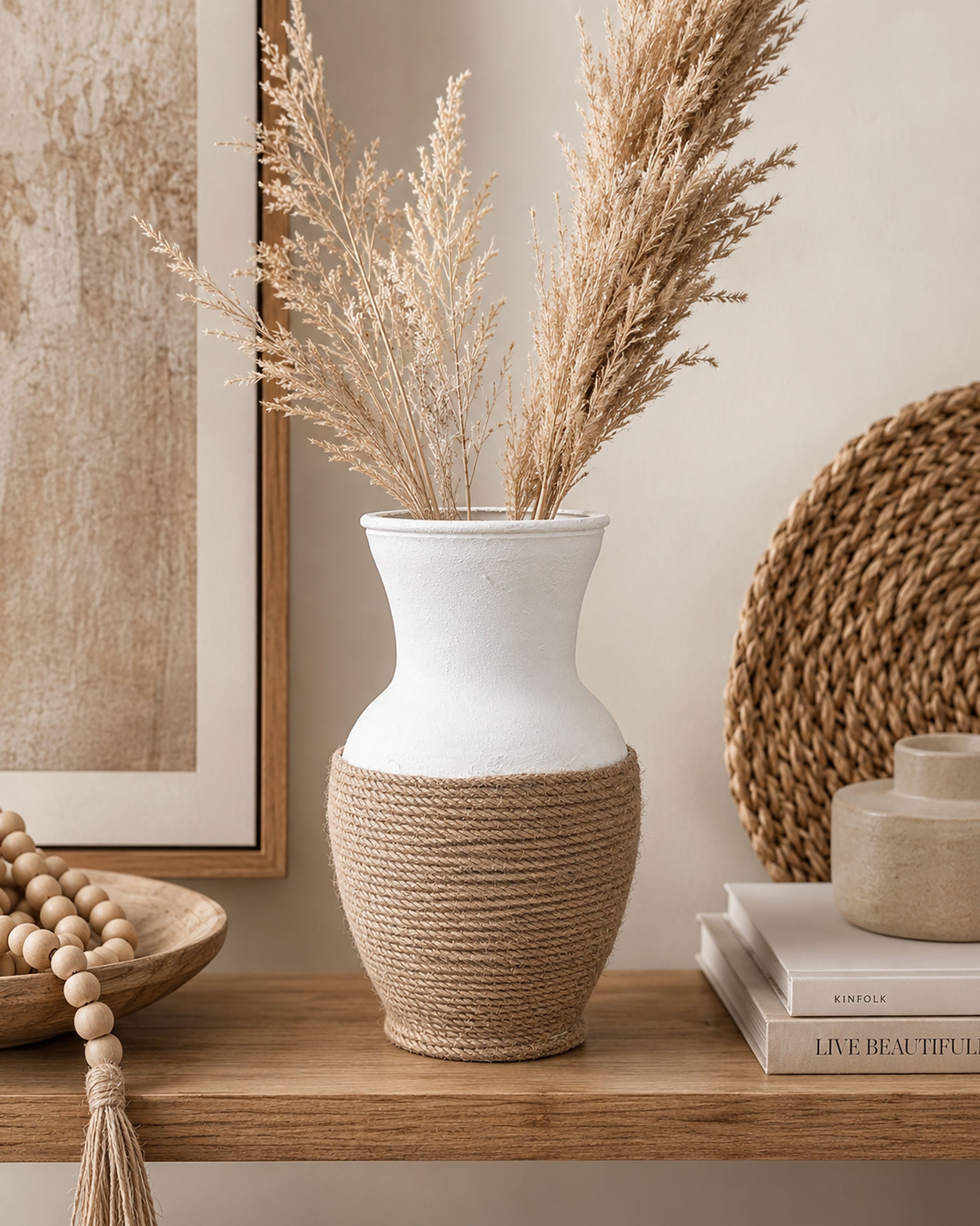 Whitehaven Fiber Vase