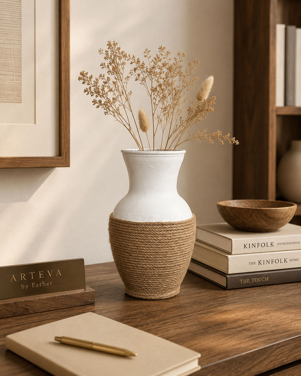 Whitehaven Fiber Vase