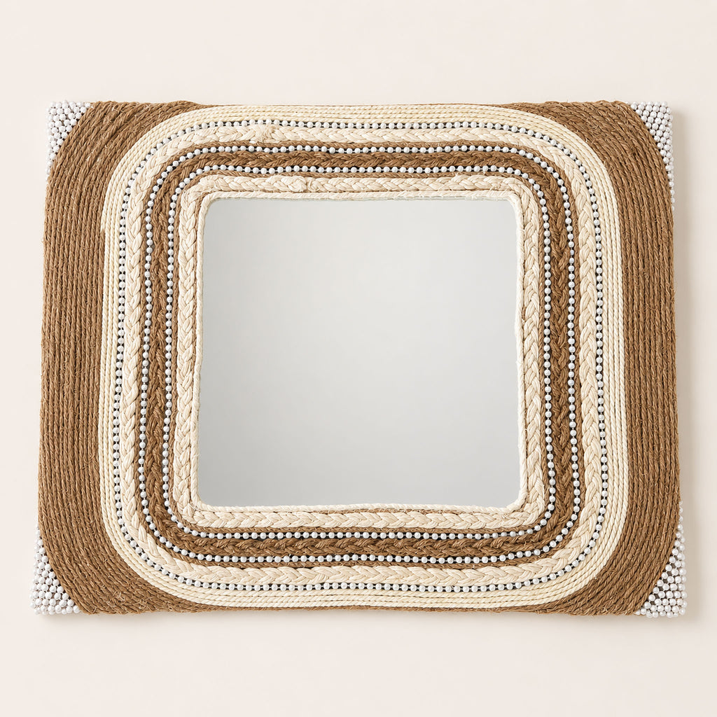 Woven Alcove Mirror