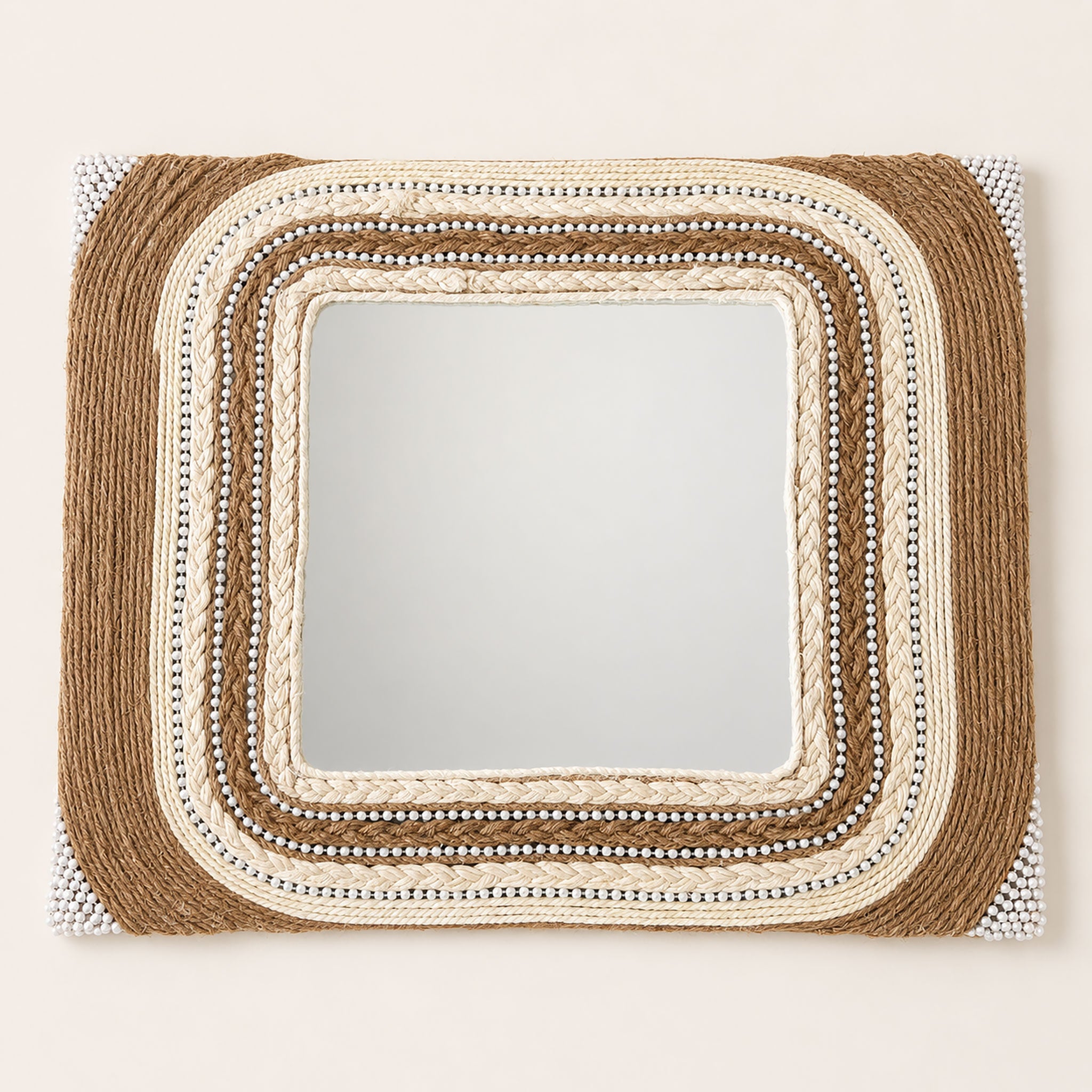 Woven Alcove Mirror