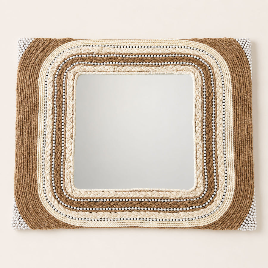 Woven Alcove Mirror